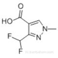3- (DIFLUOROMETHYL) -1-METHYL-1H-PYRAZOLE-4-CARBOXYLIC ACID CAS 176969-34-9